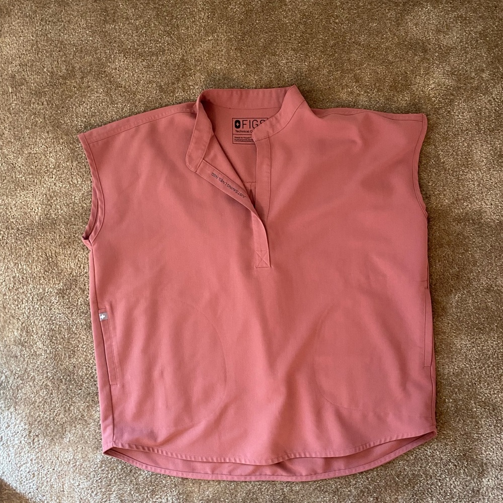 Figs Rafaela Mauve Top Medium